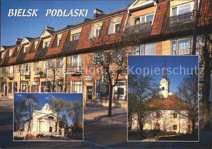 Bielsk Podlaski Mickiewicza Klasycystyczny kosciol farny Ratusz