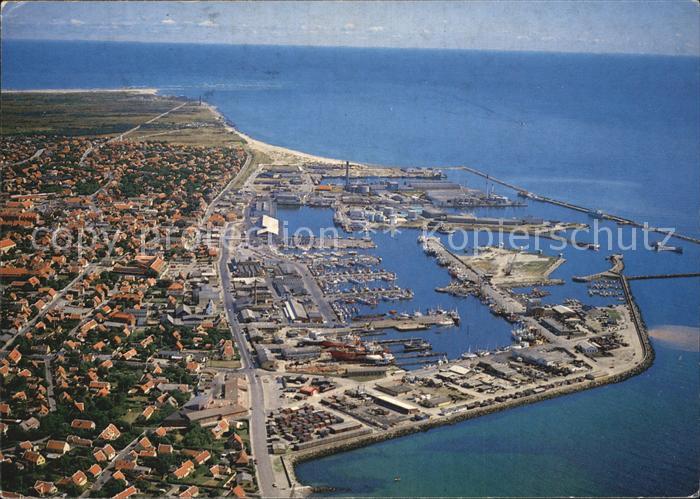 Skagen Havn Fliegeraufnahme