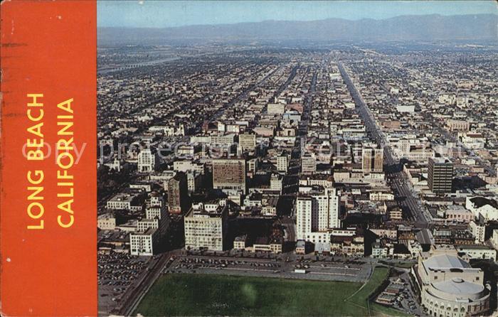 Long Beach California Luftaufnahme