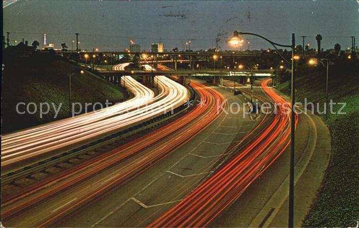 Los Angeles California  Nachtaufnahme