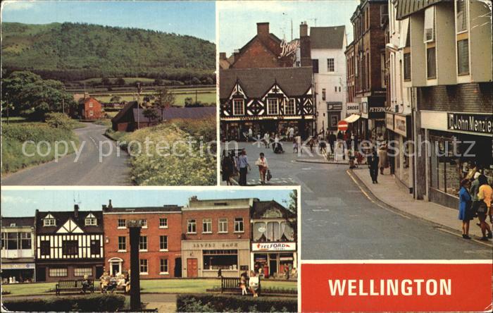 Wellington Wellington Wrekin from Wood Green Marktplatz