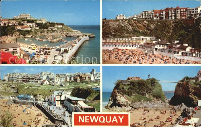 Newquay Harbour Town Beach