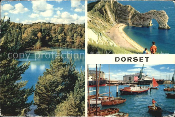 Bournemouth Dorset Blue Pool Durdle Door Weymouth Harbour