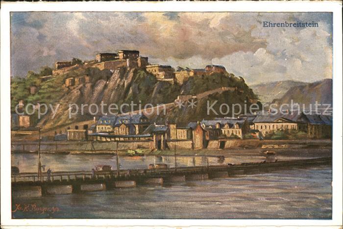 Ehrenbreitstein Bergfeste Schiffbruecke