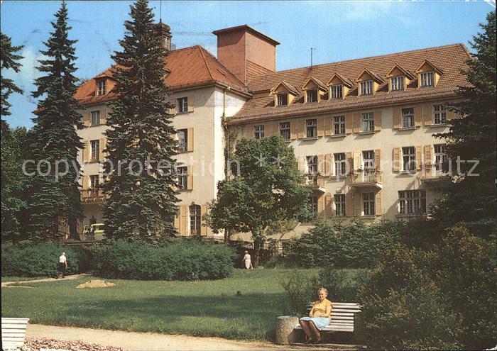 Bad Brambach Staatsbad Sanatorium Joliot Curie