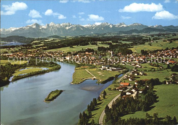 Lechbruck See Allgaeuer Tiroler Alpen