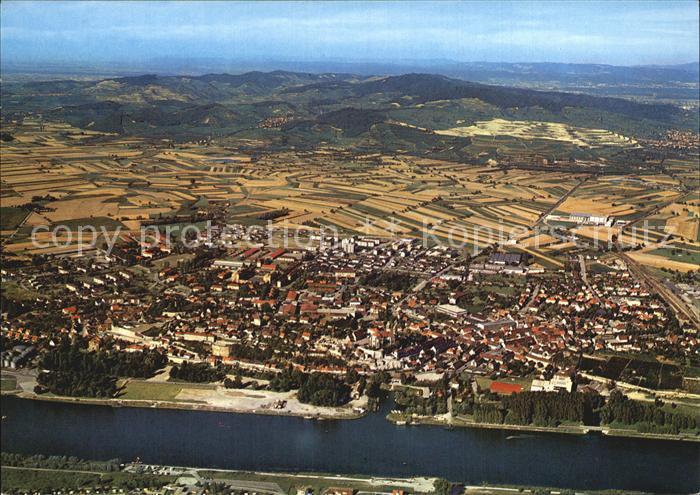 Breisach Rhein Luftaufnahme Kaiserstuhl