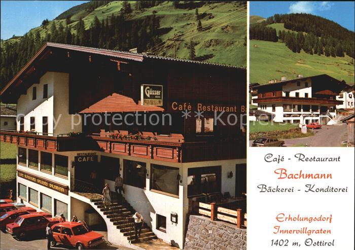 Innervillgraten Cafe Restaurant Bachmann