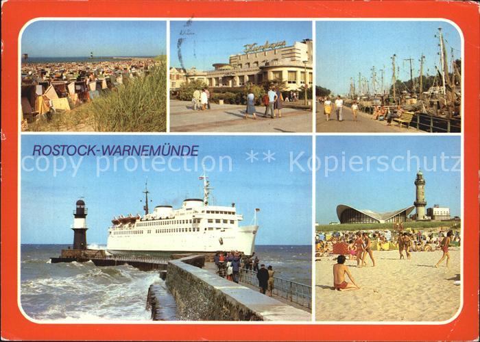Rostock-Warnemuende Strand Kurhaus Am Alten Strom Mole
