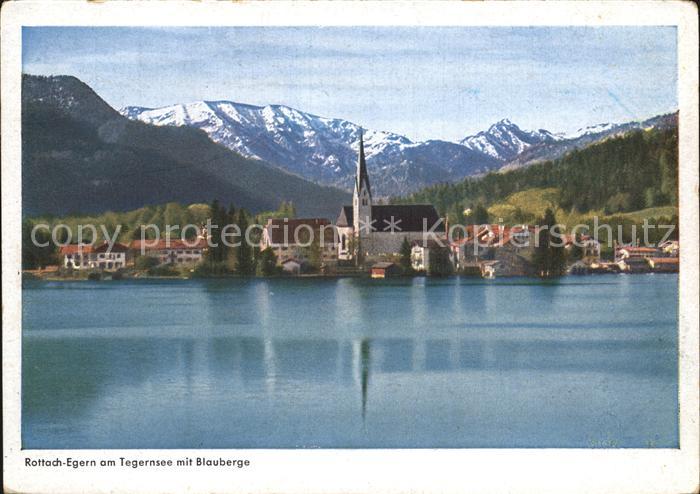 Rottach-Egern Tegernsee Blauberge