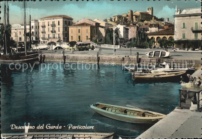 Desenzano Lago di Garda Ansicht Hafen