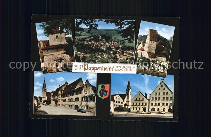 Pappenheim Mittelfranken Ansichten Luftkurort