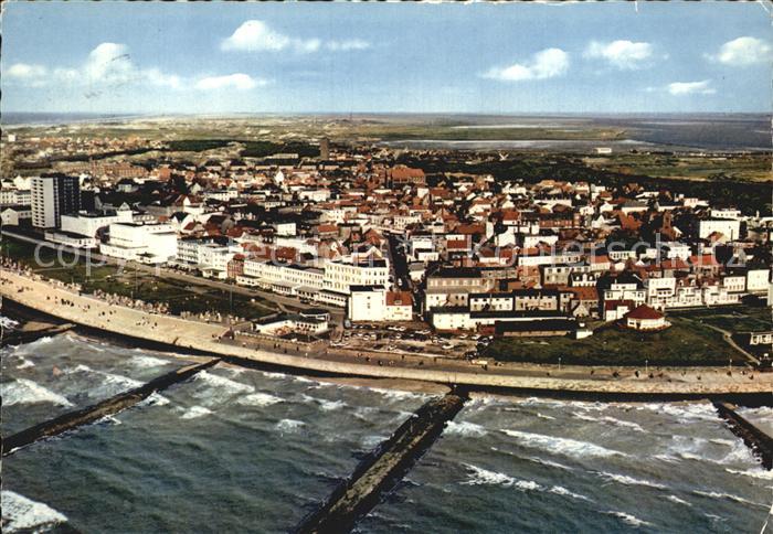 Norderney Nordseebad Strand Luftaufnahme