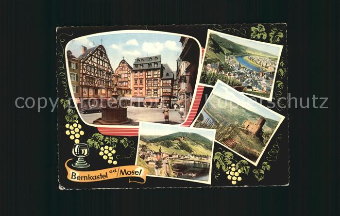 BERNKASTEL-KUES Berncastel Rheinland-Pfalz Ansichten