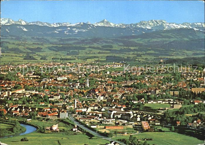Kempten Allgaeu Luftaufnahme
