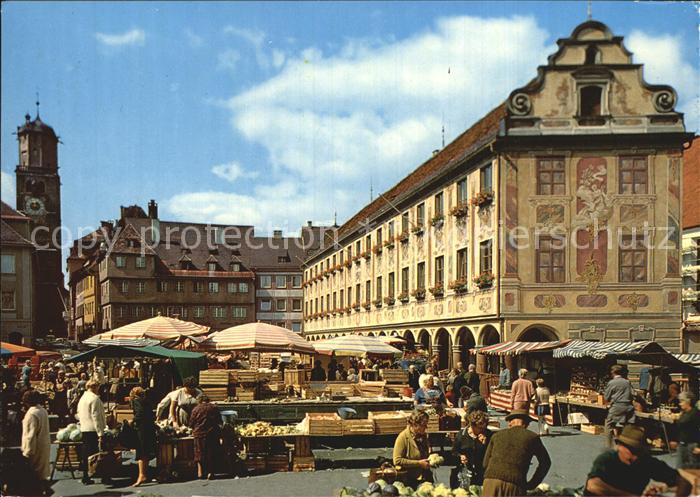 Memmingen Bayern Steuerhaus Stadtpfarrkirche