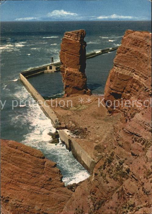 HELGOLAND Insel Schleswig-Holstein Nordspitze mit Lange Anna