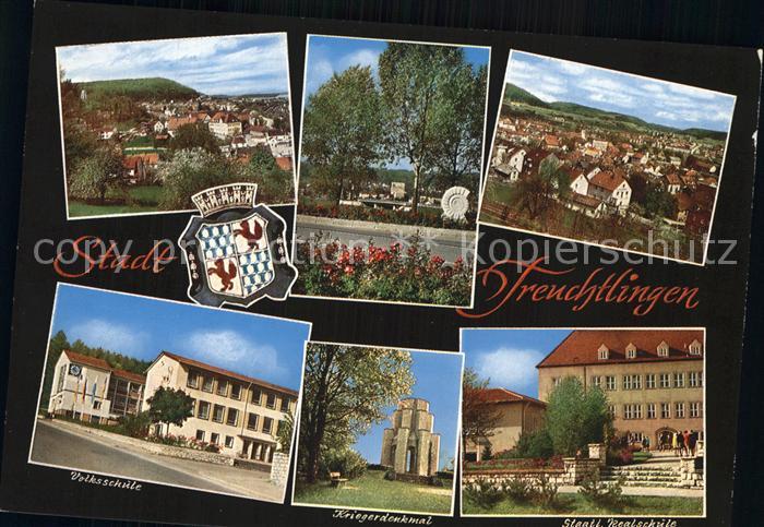 Treuchtlingen Volksschule Kriegerdenkmal Realschule