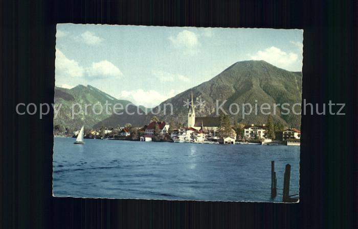 Rottach-Egern Blick zum Wallberg Bodenschneid