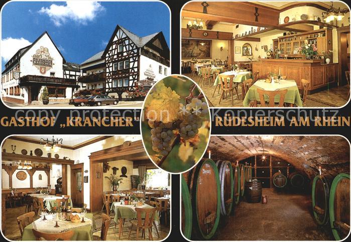 Ruedesheim Rhein Gasthof Krancher