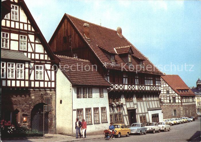 Eisenach Thueringen Lutherhaus Wohnhaus Familie Cotta
