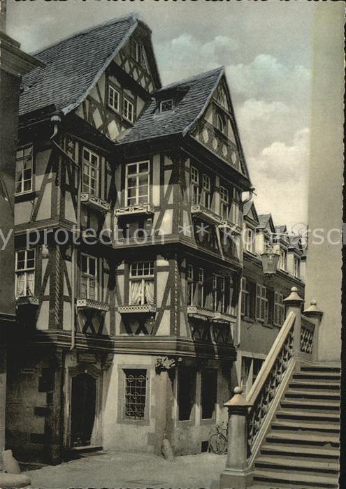 Wertheim Main Haus zu den Vier Gekroenten