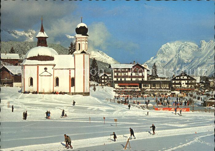 Seefeld Tirol Seekirchl Karwendl Winter