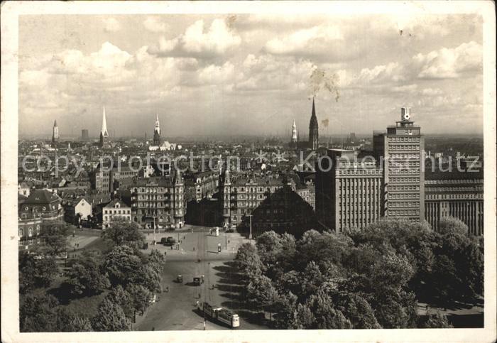 HAMBURG  CITY Karl Muck Platz Hochhaus Holstenwall