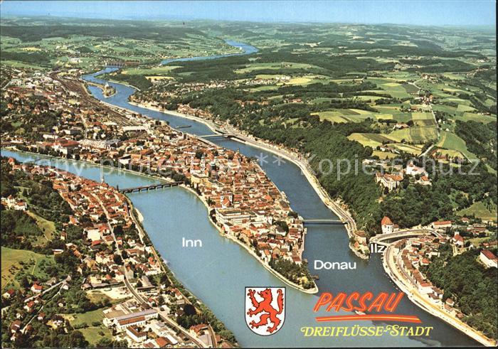 PAssAU Bayern Dreifluessestadt Donau Inn Ilz
