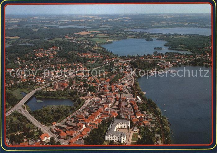Ploen See Holsteinische Schweiz Luftaufnahme