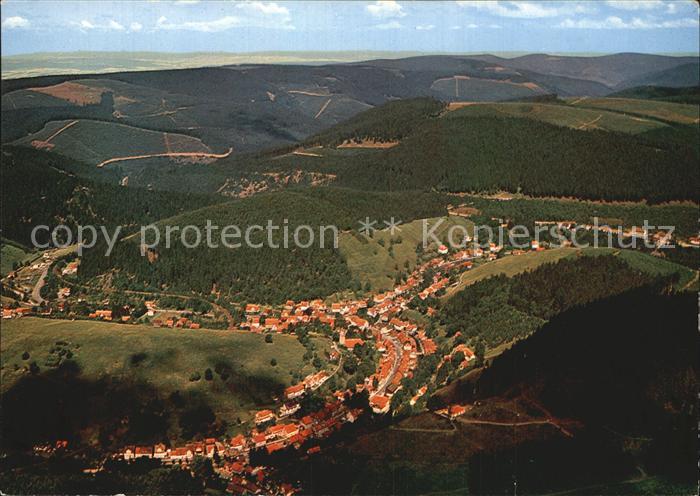 Wildemann Harz Goslar Niedersachsen Kneippkurort Panorama