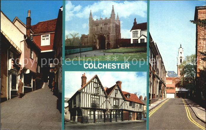 Colchester St.-Johns-Abbey-Gate Scheregate Trinity-Street Siege-House