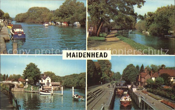Maidenhead Riverside Schleuse