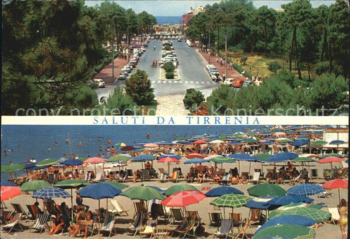 Tirrenia La Spiaggia Giardini pubblici e pineta