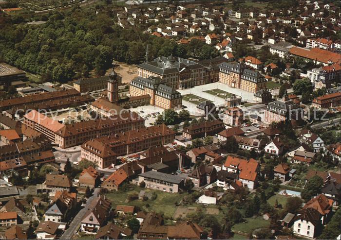 Bruchsal Fliegeraufnahme Schlossanlagen
