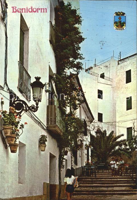 Benidorm Calle tipica