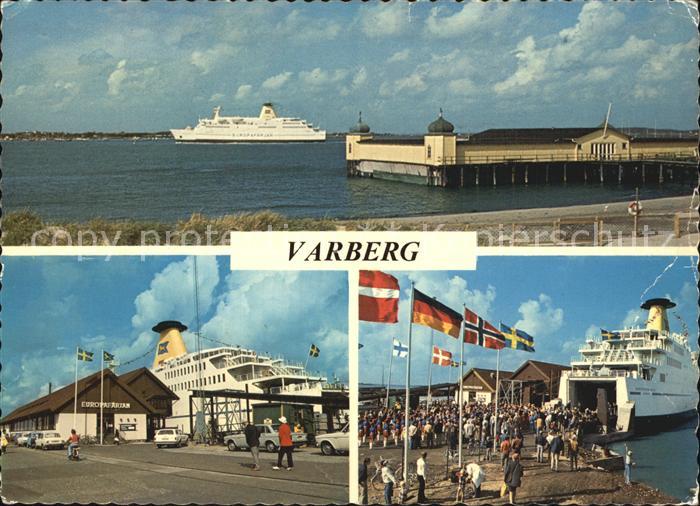 Varberg Grena hafen Seebruecke Faehre