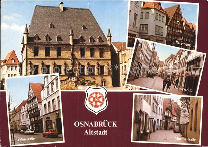 Osnabrueck Krahnstrasse Hegerstrasse Marienstrasse