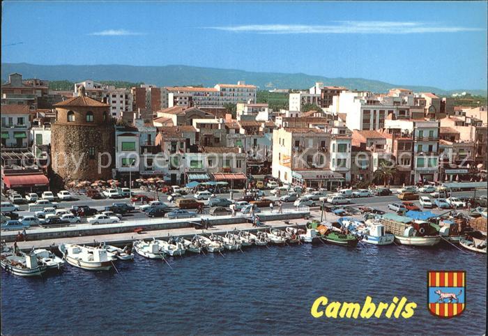 Cambrils Puerto Fliegeraufnahme