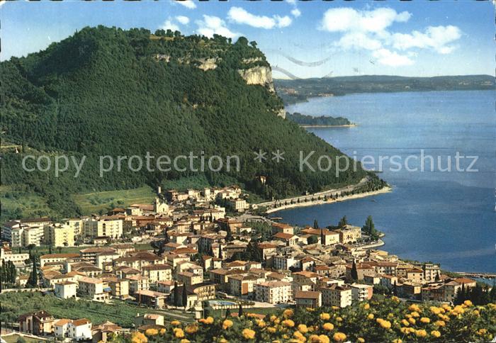 Garda Lago di Garda Fliegeraufnahme La Rocca