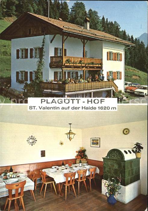 St Valentin Haide Vinschgau Plagoett Hof