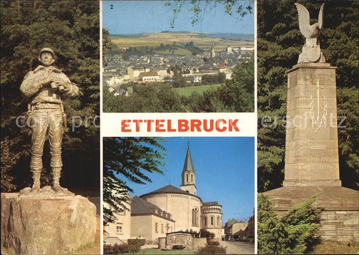 Ettelbruck Monument Patton Eglise