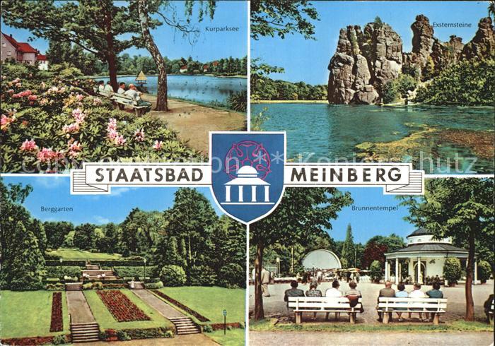 Meinberg Bad Externsteine Kurparksee Brunnentempel
