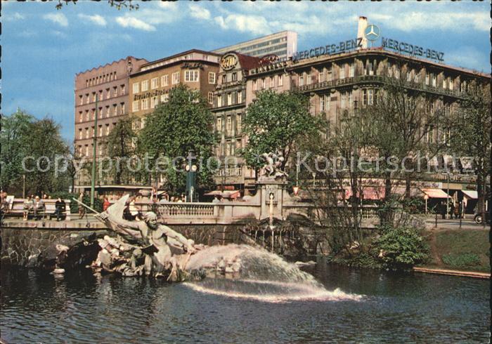 DuessELDORF  CITY Triton am Corneliusplatz