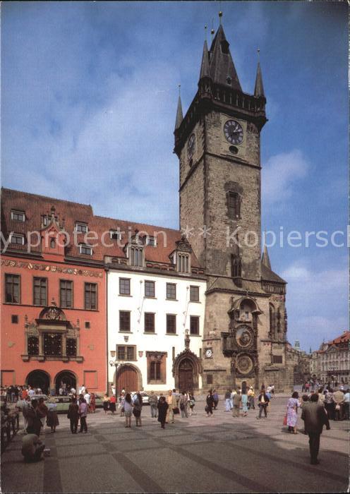 Praha Prahy Prague Old Town Hall