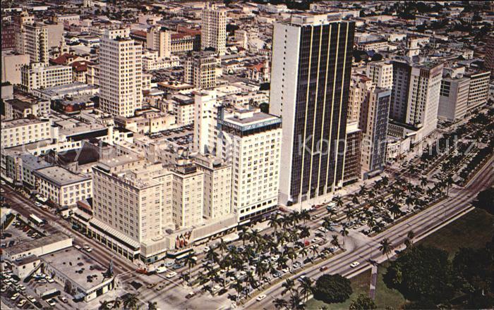 Miami Florida Biscayne Boulevard Skyline