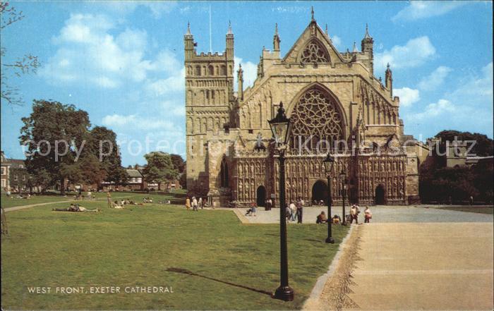 Exeter Cathedral West Front
