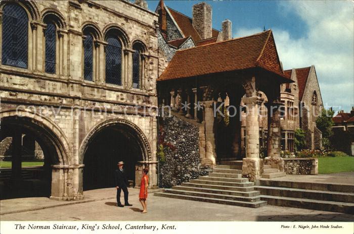 Canterbury Kent The Norman Staircase Kings School