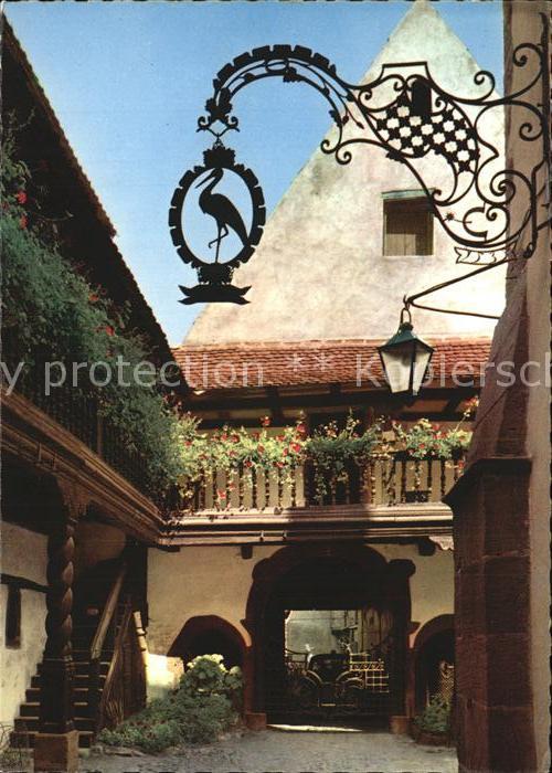 Riquewihr Haut Rhin Cour des Cigognes