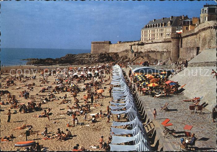 Saint-Malo 35 La Plage de Bon Secours